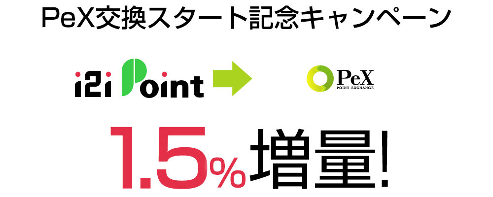 PeX 1.5％増量キャンペーン