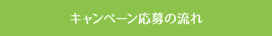 キャンペーン応募の流れ